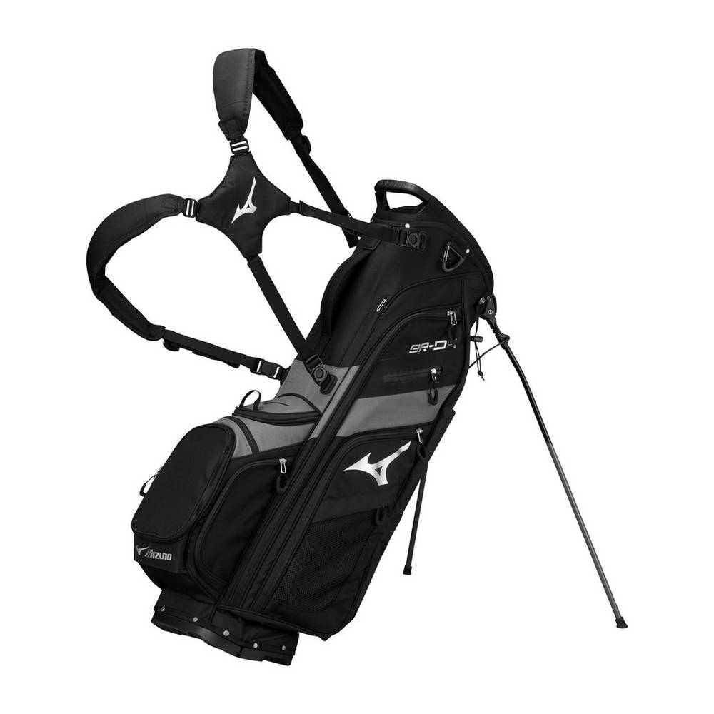 Mochila Mizuno BR-D4 14-Way Stand - Mulher - Pretas/Cinzentas - NYRKC9083